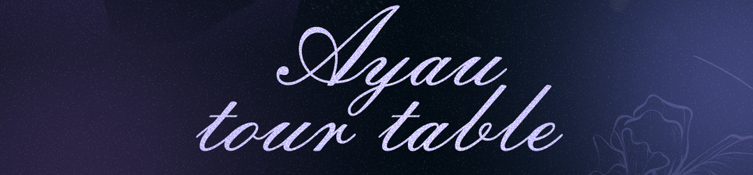 Ayau tour table
